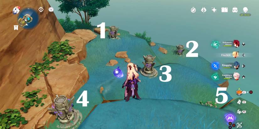 electro puzzle order in genshin impact