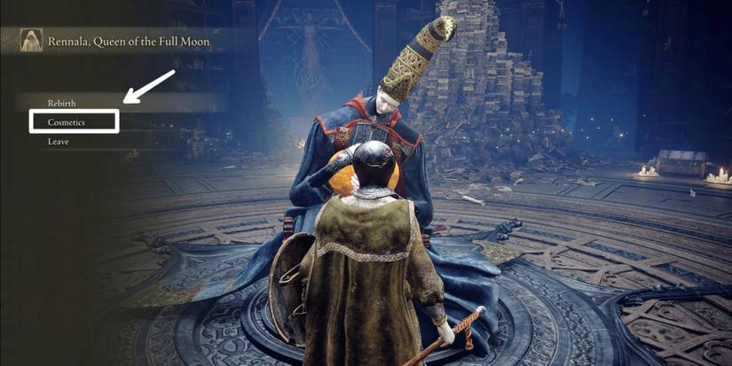 rennala rebirth and cosmetics option in elden ring