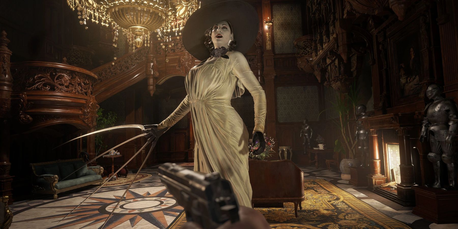 lady dimitrescu in resident evil 8