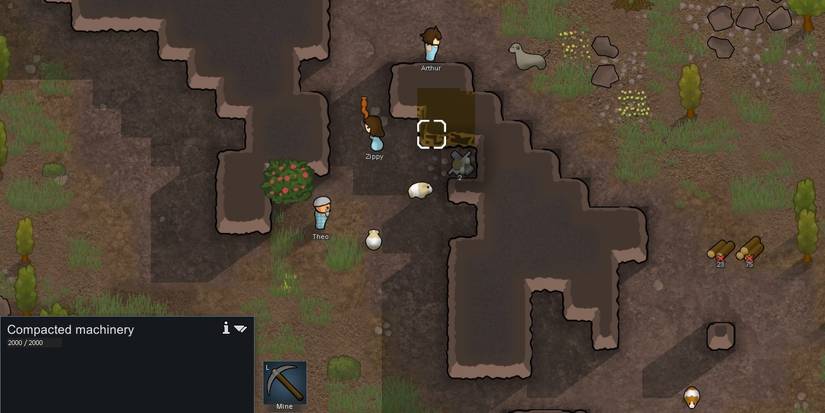 RimWorld Compacted Machinery Node