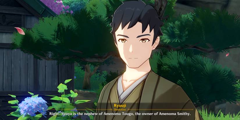 ryuji talking in genshin impact