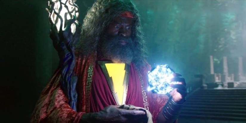 shazam the wizard and his staff