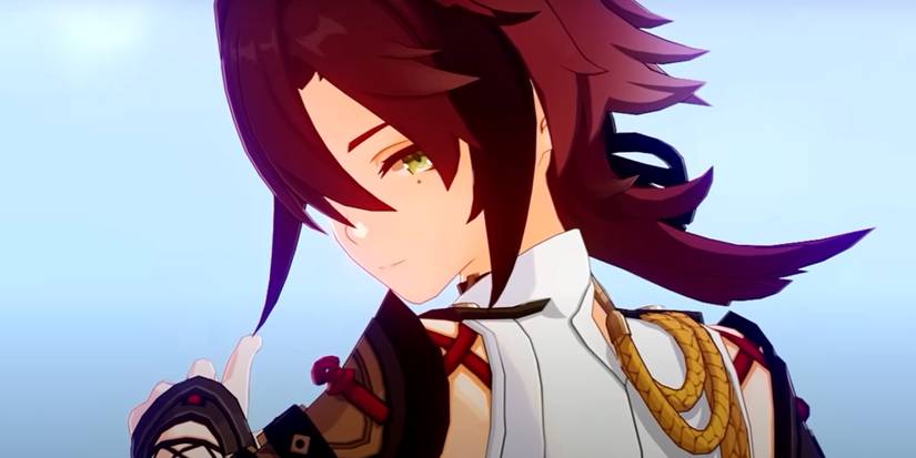 shikanoin heizou looking back in genshin impact