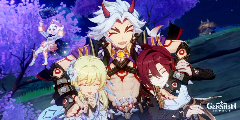 shikanoin heizou’s hangout event - the three undeceivables