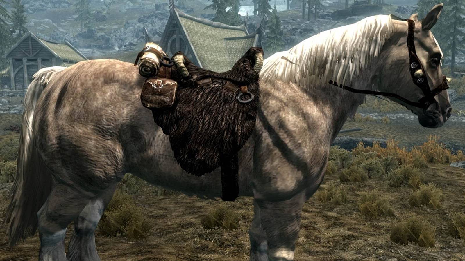 skyrim horse