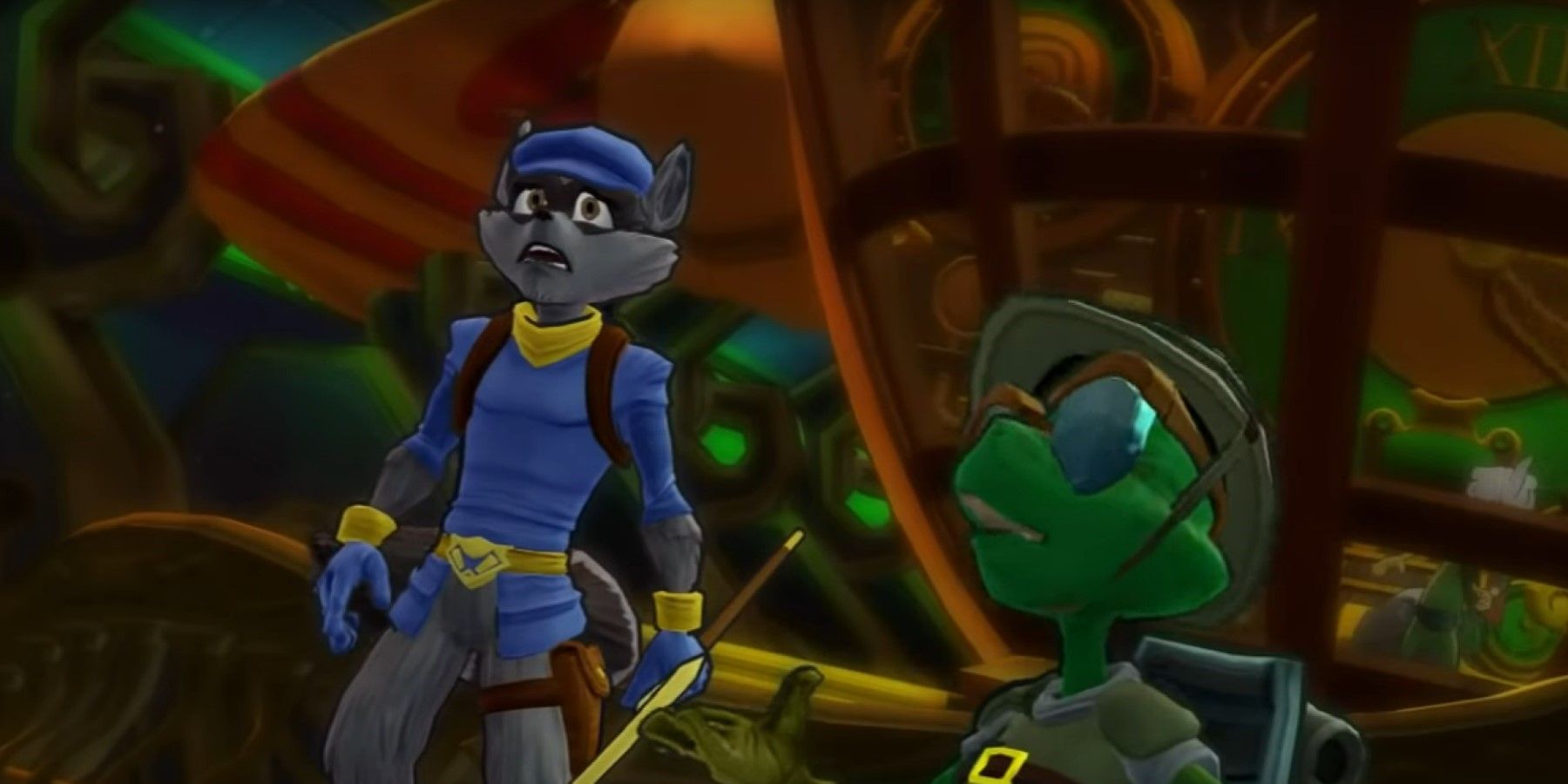 After years of Sly Cooper starvation I finally got around to emulating the  HD collection. It's nice to see the best level of the best game of the  trilogy in HD!!! Makes