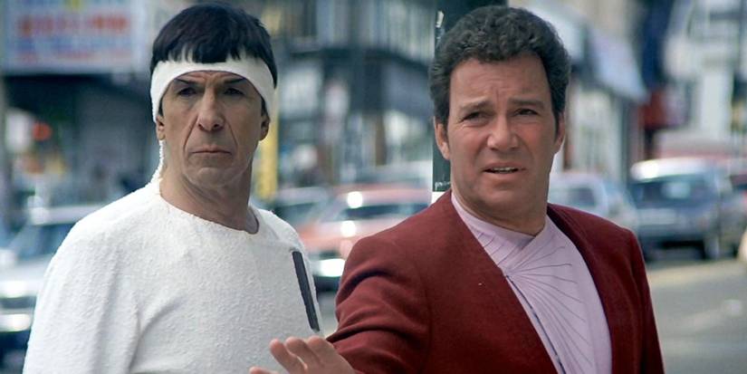 spock and kirk on a past earth