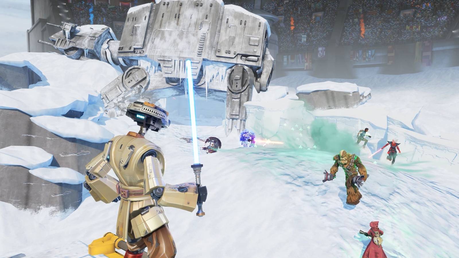 star wars: hunters in game battle