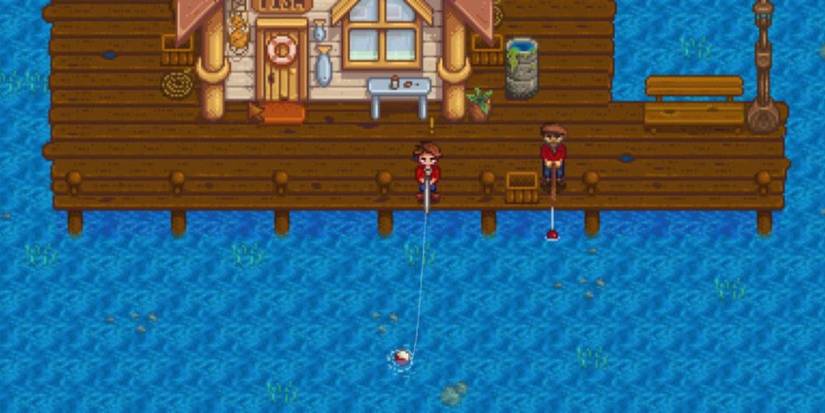 Fishing in Stardew Valley