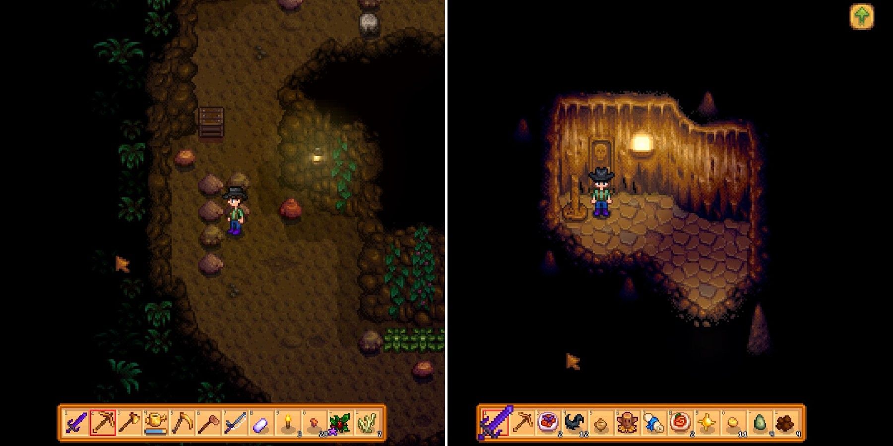stardew valley caves and mining