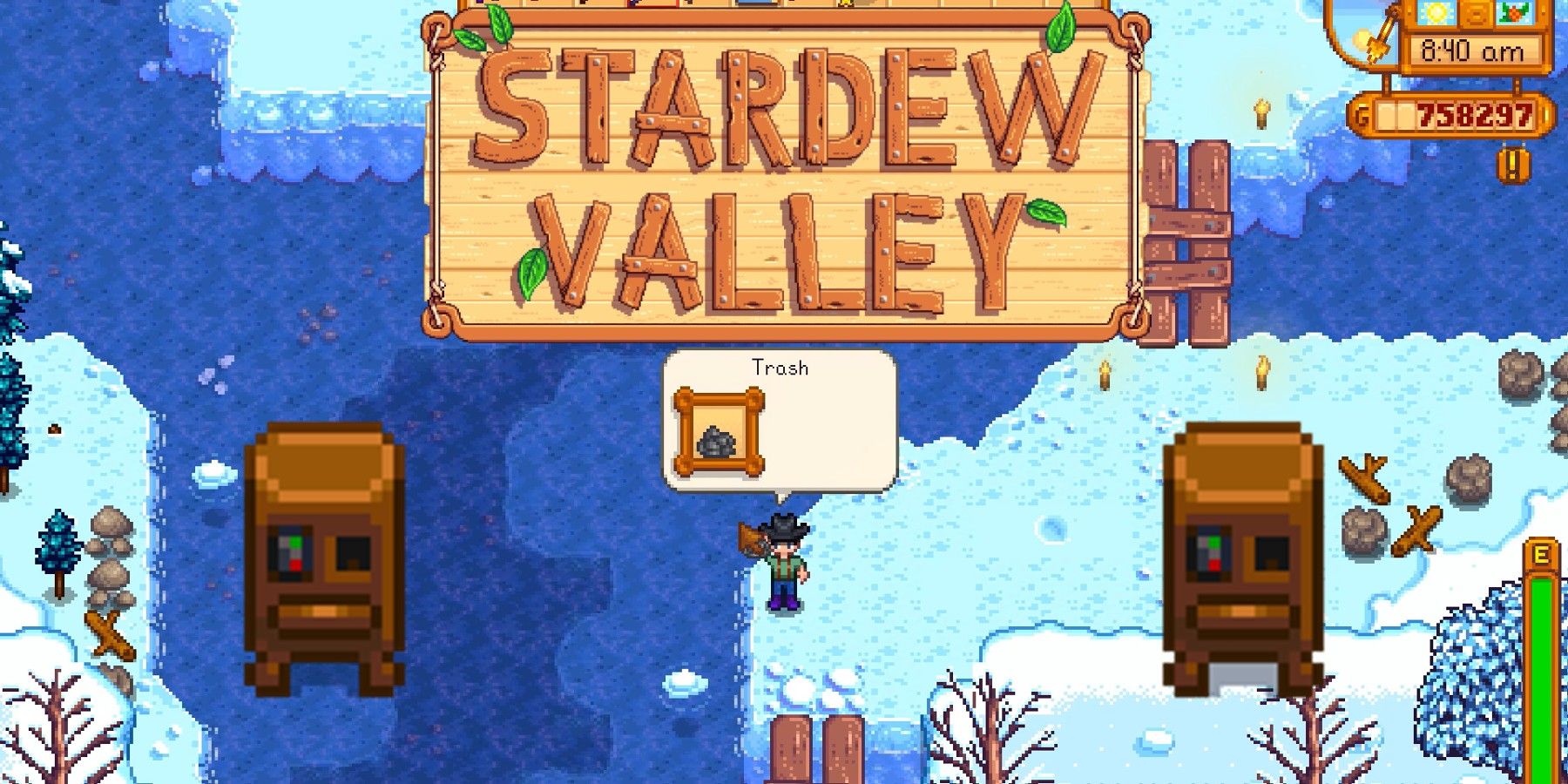 stardew valley fishing trash and recycle