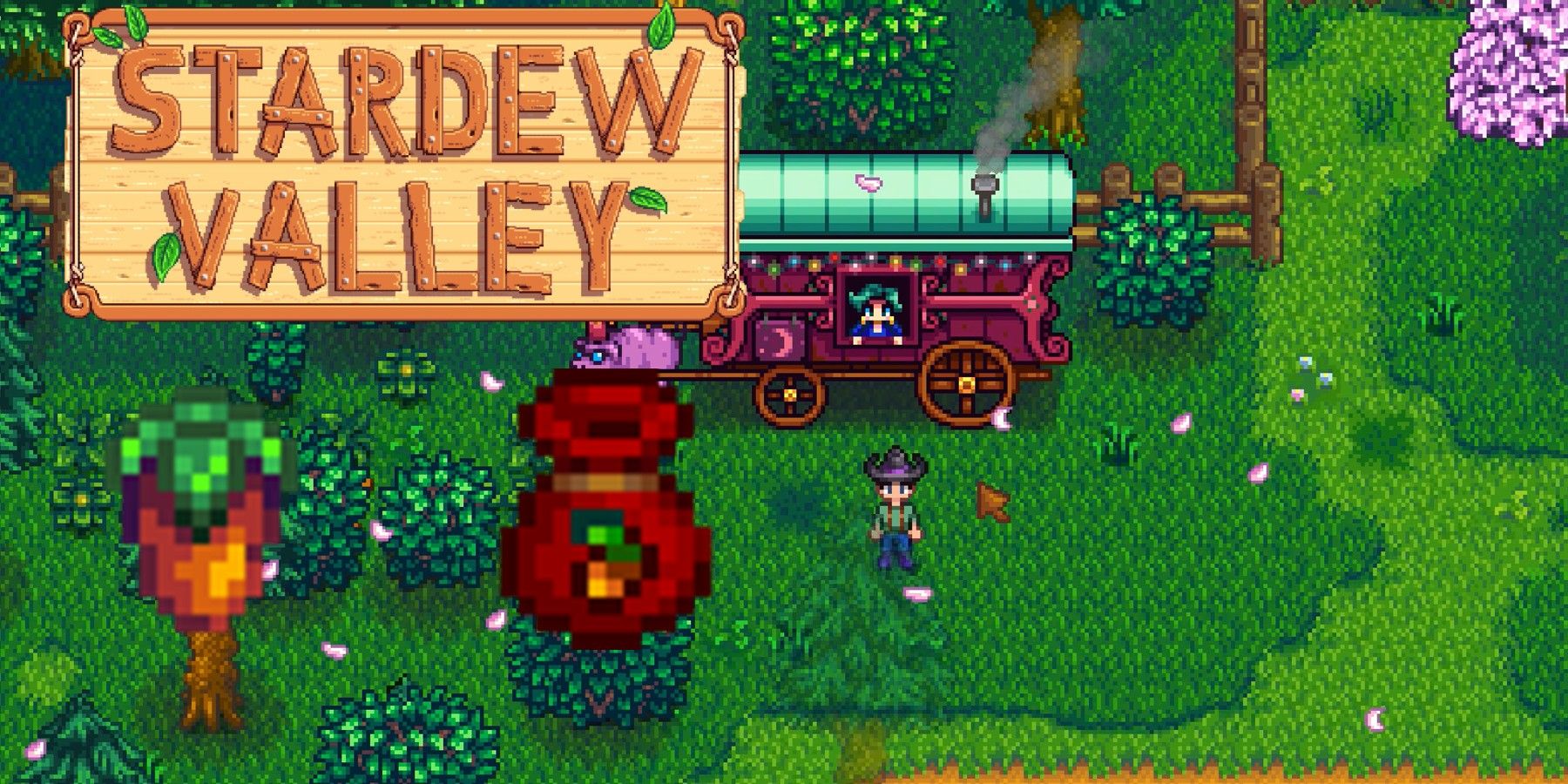 stardew valley rare seed and logo