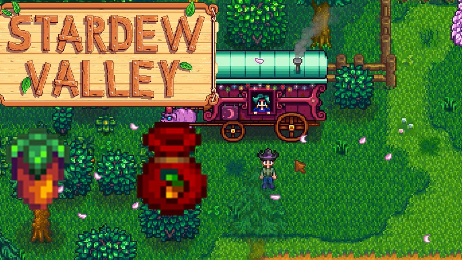 stardew valley rare seed and logo