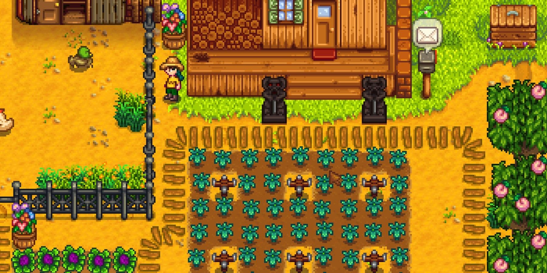 Stardew Valley Field of Sprinklers