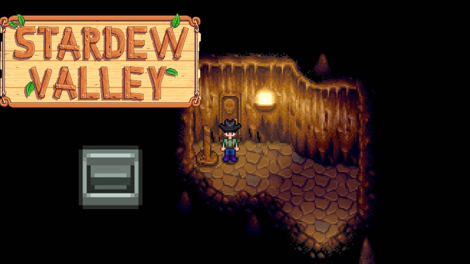 stardew valley staircase and logo