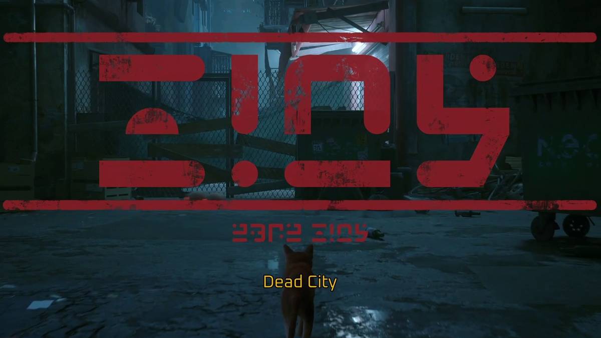 The second chapter of Stray, Dead City