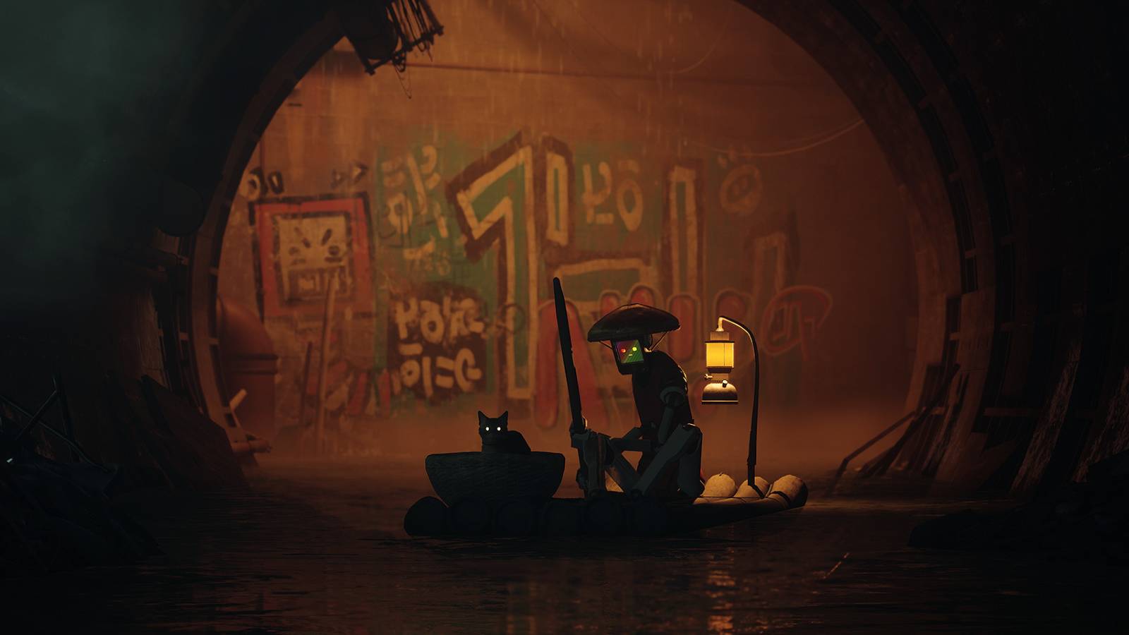 stray wholesome secret ingredient cat gameplay adorable robots social issues themes