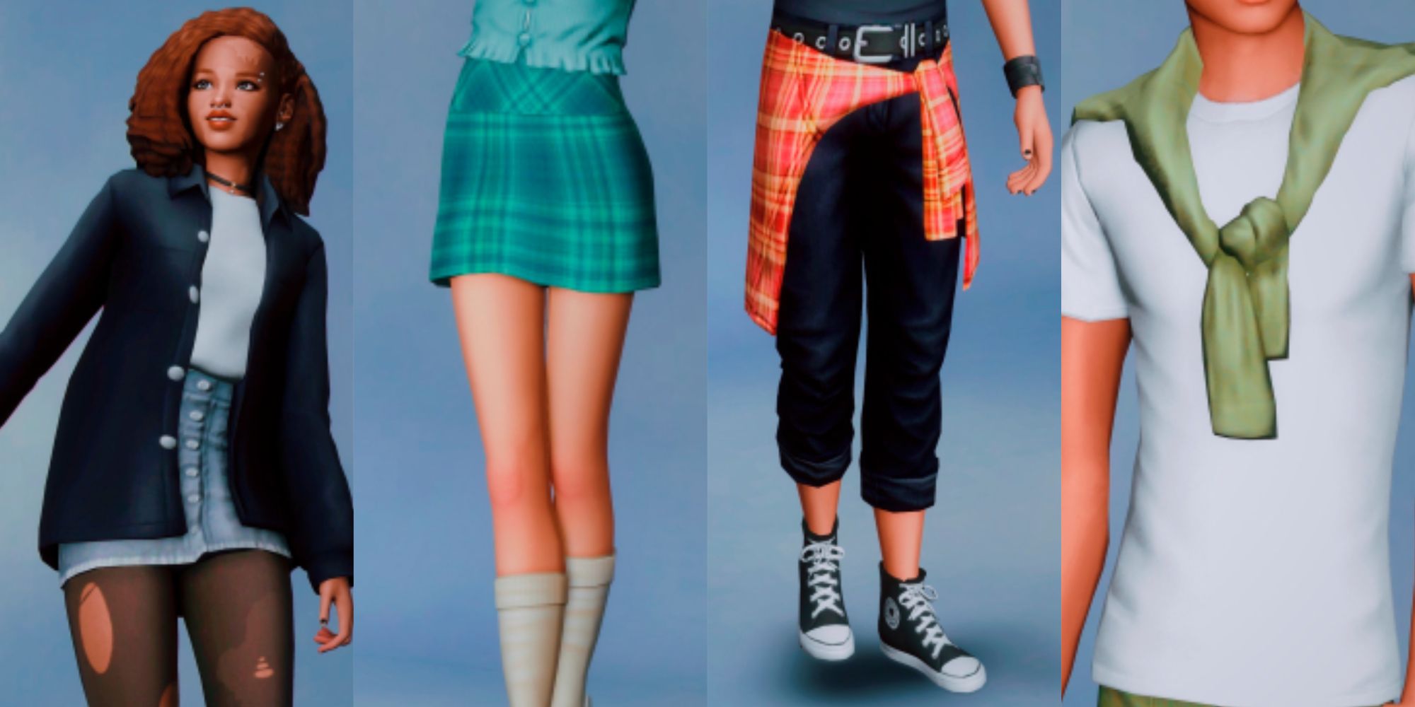 a sims 4 cc clothing collection for teen sims