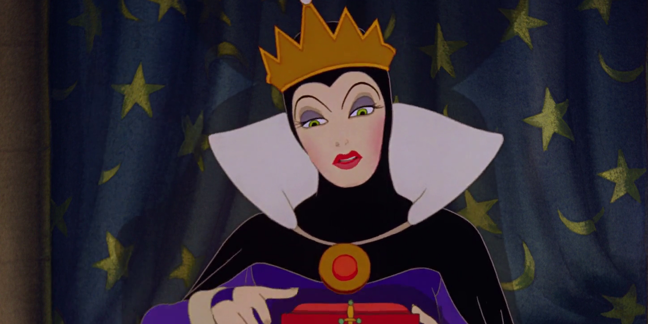 the evil queen from snow white and the seven dwarfs