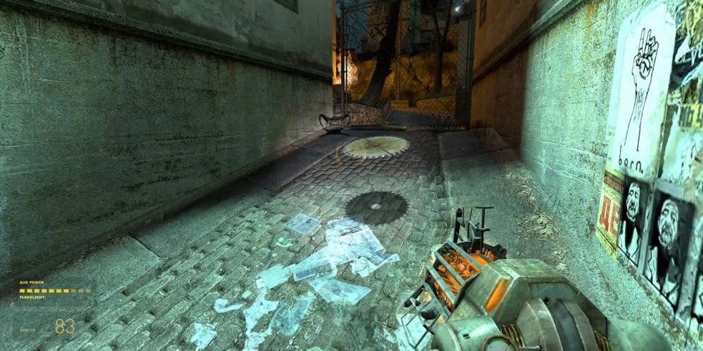 the gravity gun in half-life