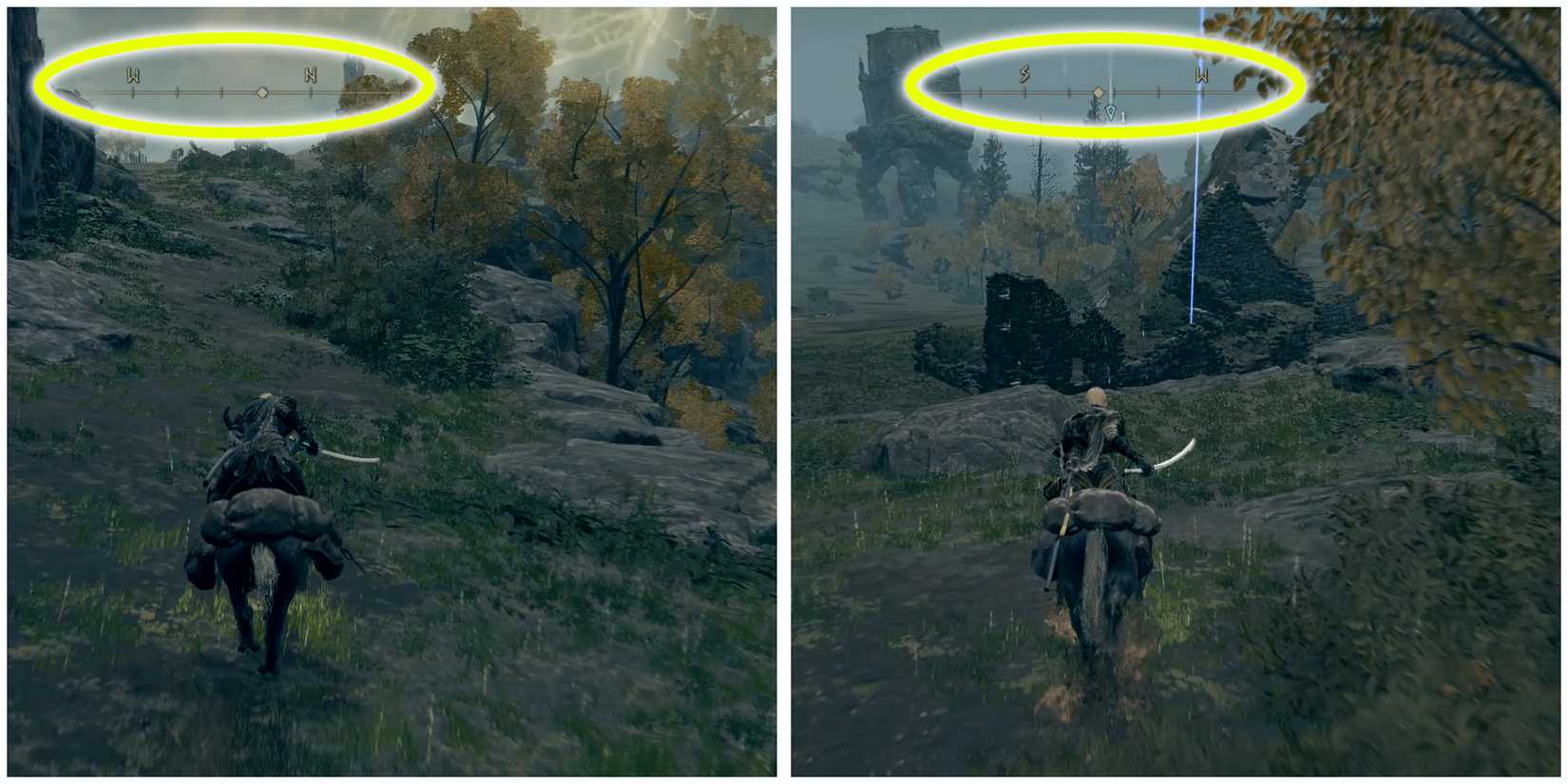the ruins location in elden ring