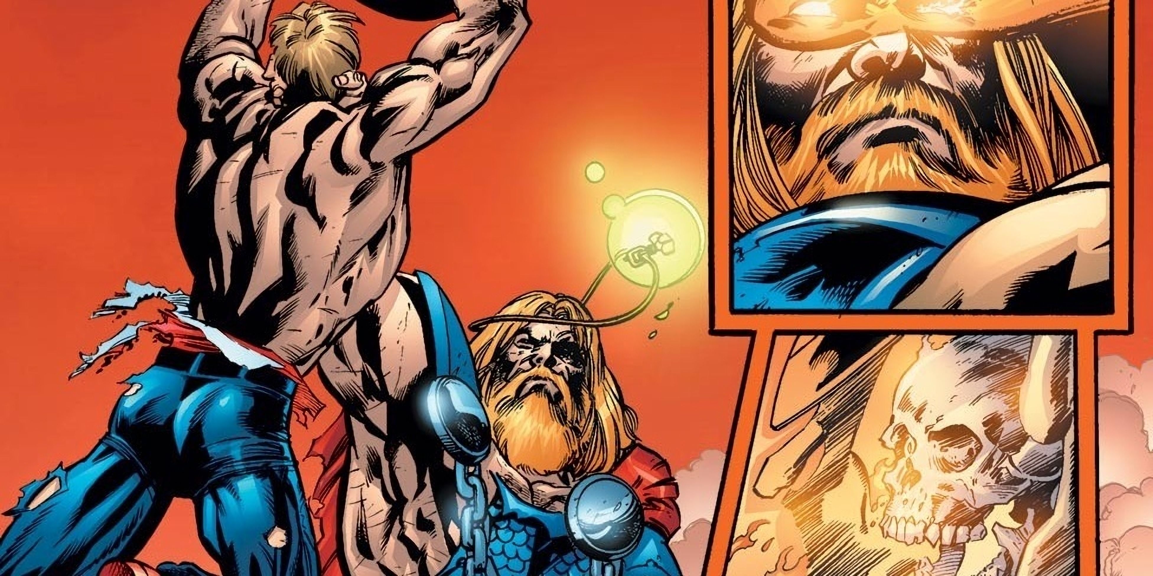 thor killing captain america