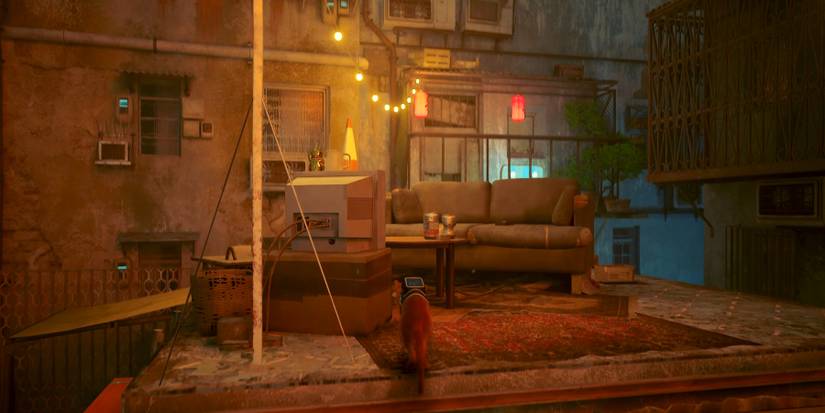 tv location in stray