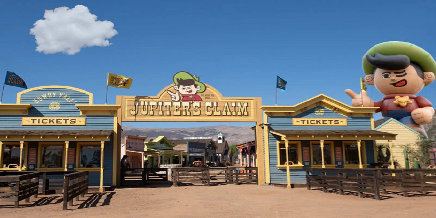 Jordan Peele Nope jupiter's claim theme park