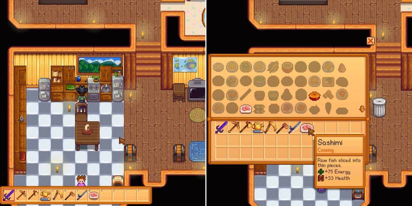 using stove stardew valley