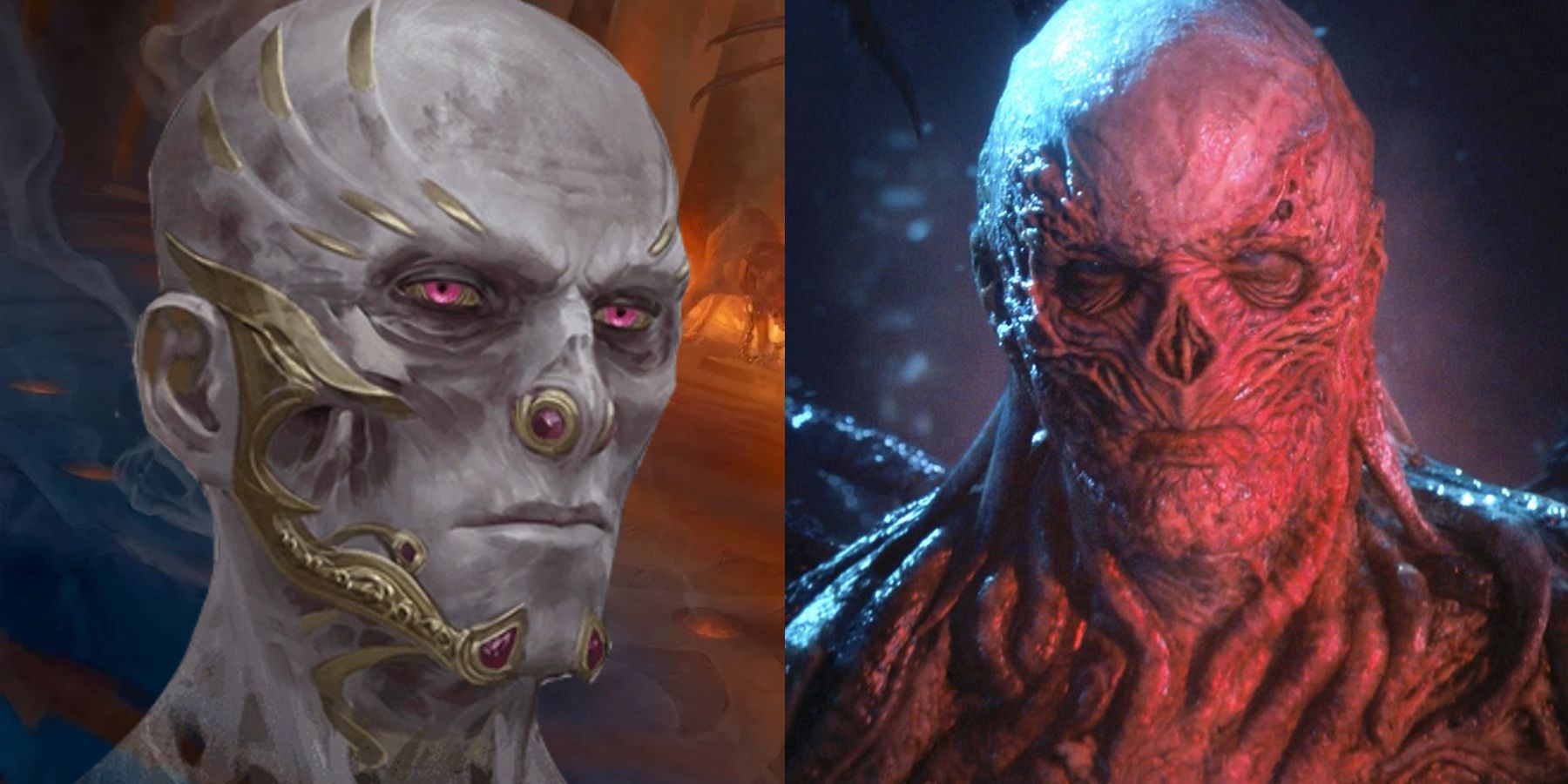 Vecna 5th Edition and Stranger Things' Vecna