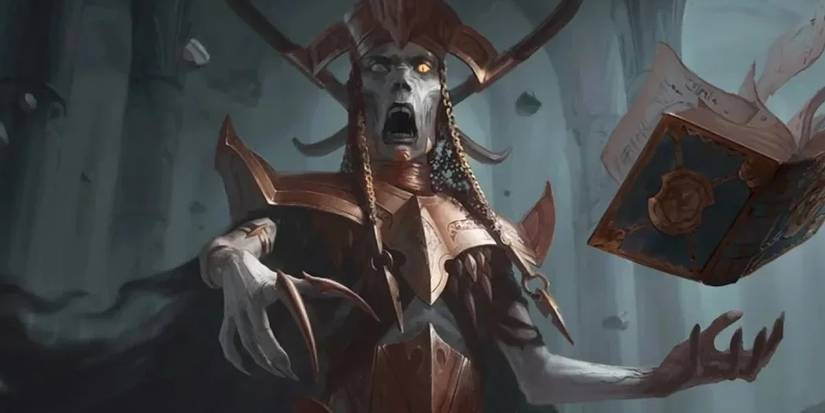 Vecna Casting Spell Dungeons and Dragons