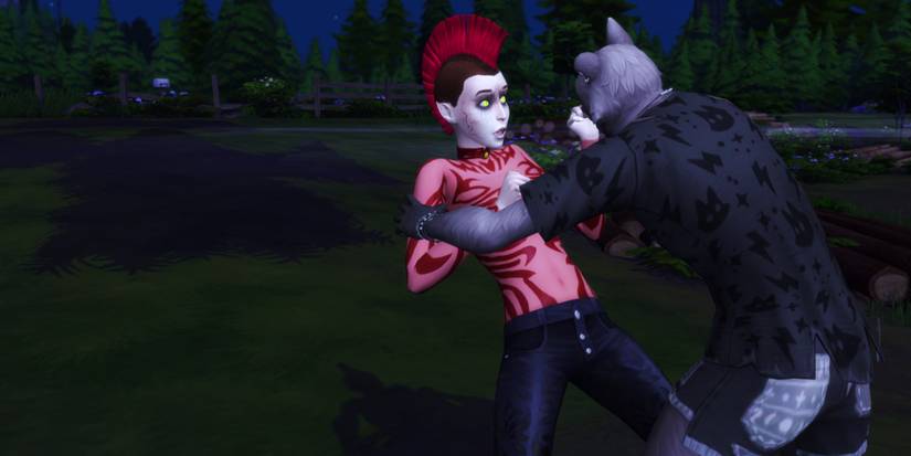 A sims 4 that adds more interections for werewolves like making their bited venemous for vampires
