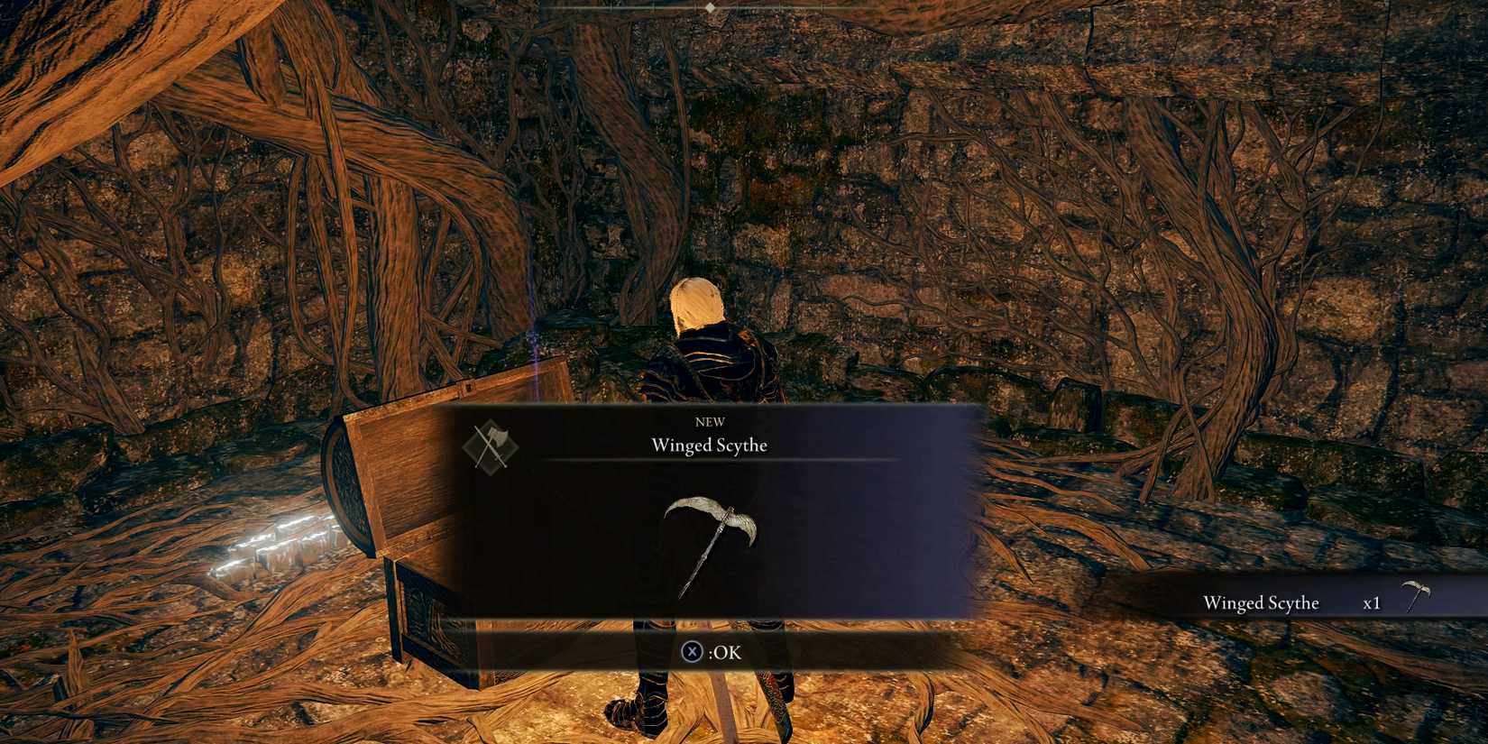 winged scythe location in elden ring