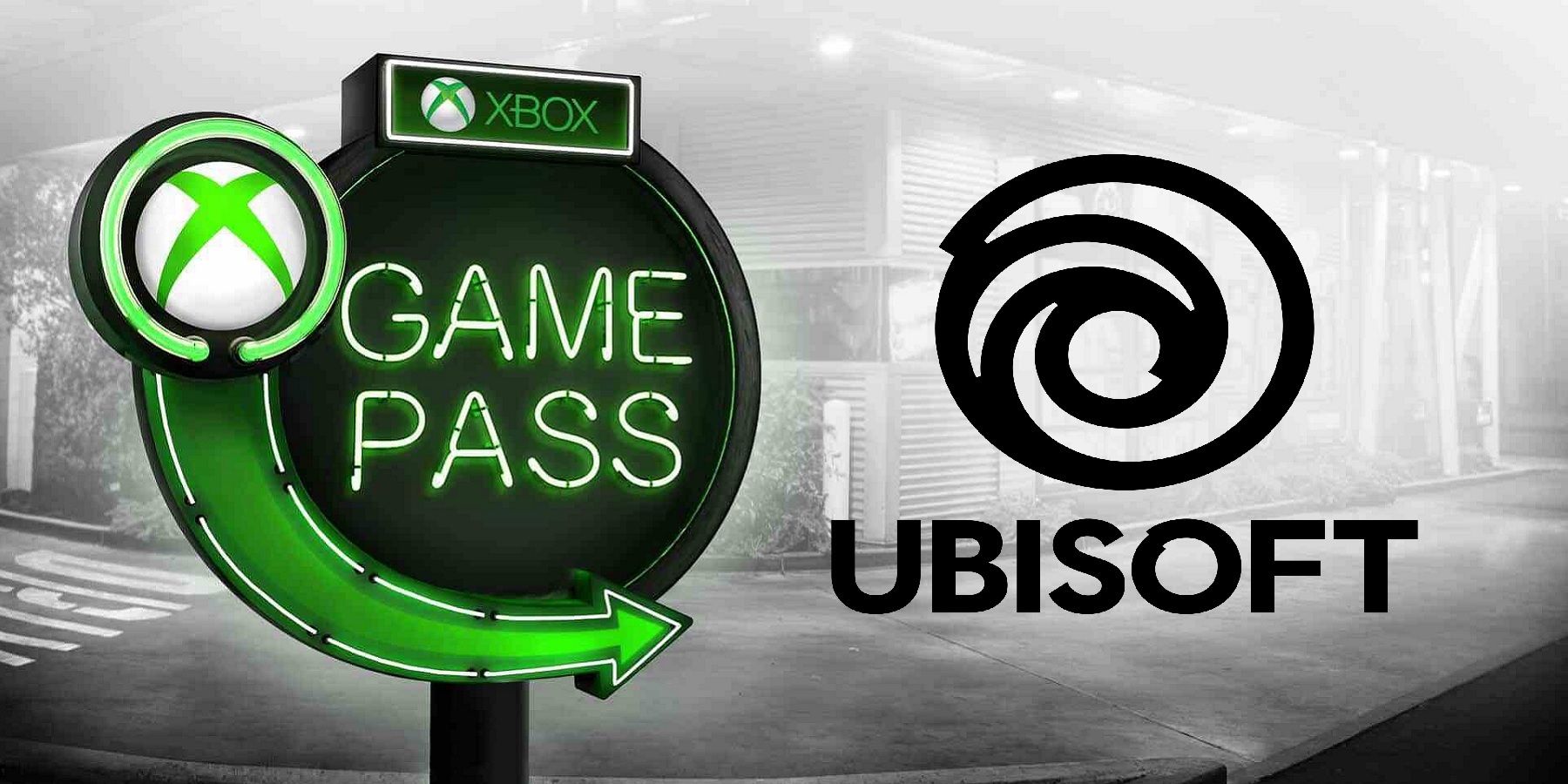 xbox game pass and ubisoft logo