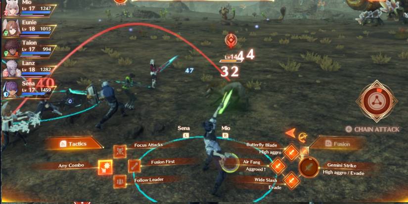 xenoblade 3 switching characters in battle