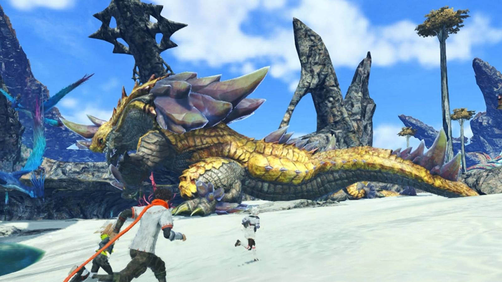 xenoblade chronicles 3 combat monster