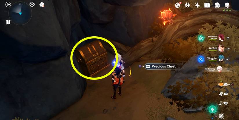 xinyan domain fifteenth chest location in genshin impact