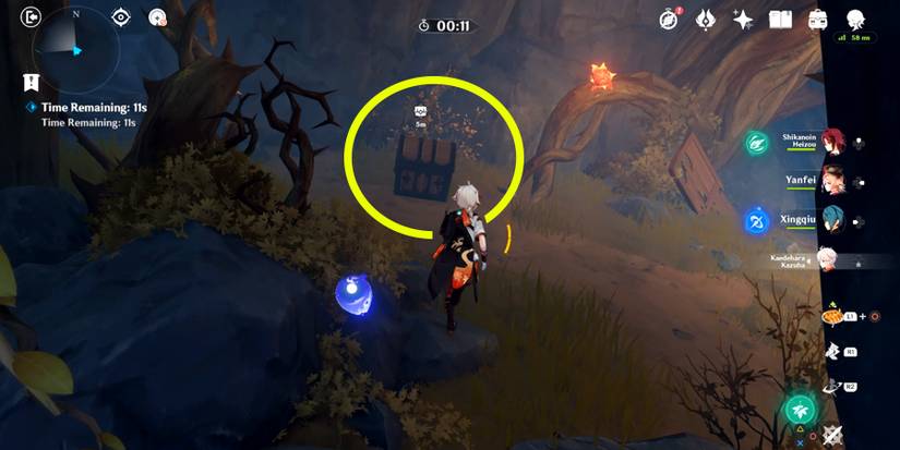 xinyan domain forteenth chest location in genshin impact