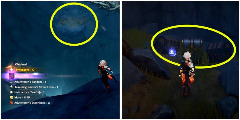 xinyan domain last three chests location in genshin impact