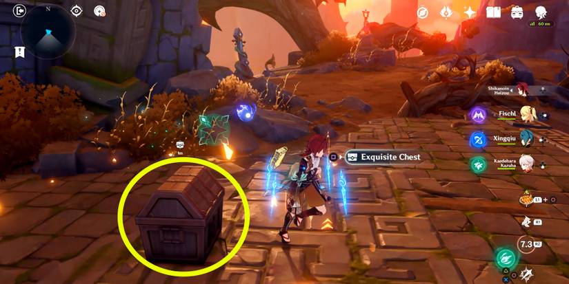 xinyan domain seventh chest location in genshin impact