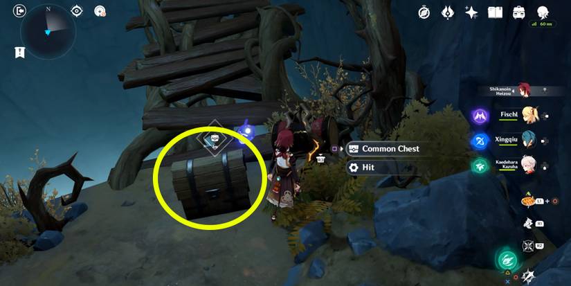 xinyan domain sixth chest location in genshin impact