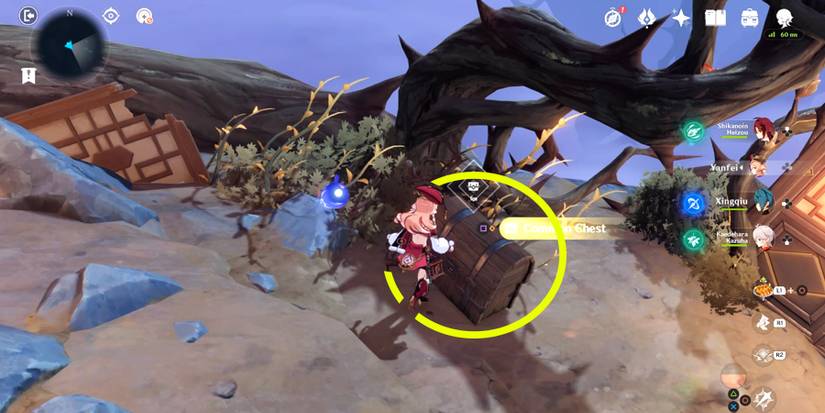 xinyan domain twelveth chest location in genshin impact