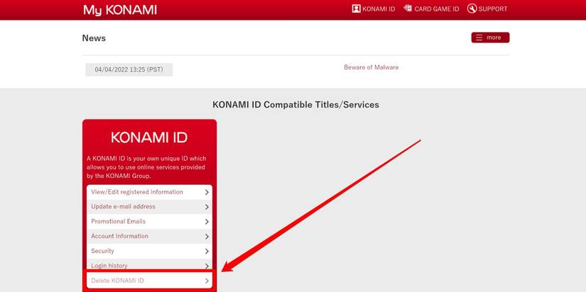 yi-gi-oh master duel konami log in page 