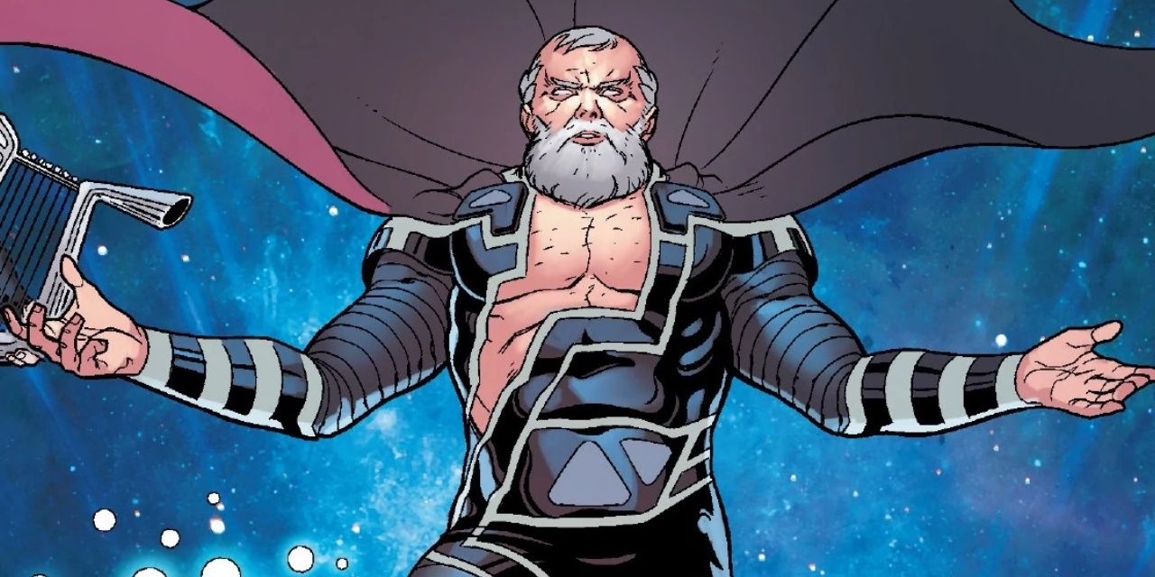 zeus in a comic outfit from marvel