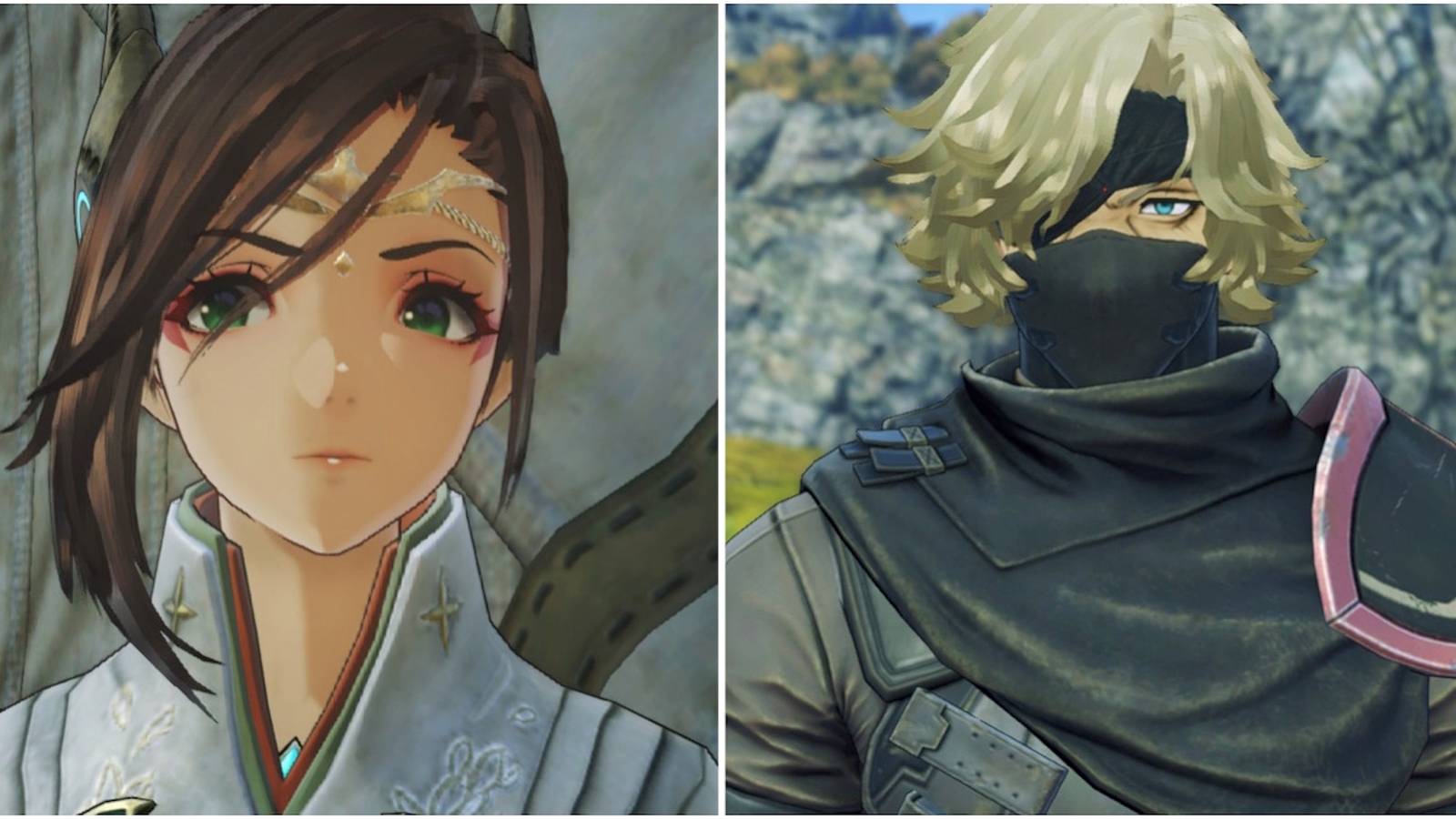Alexandria and Gray in Xenoblade Chronicles 3