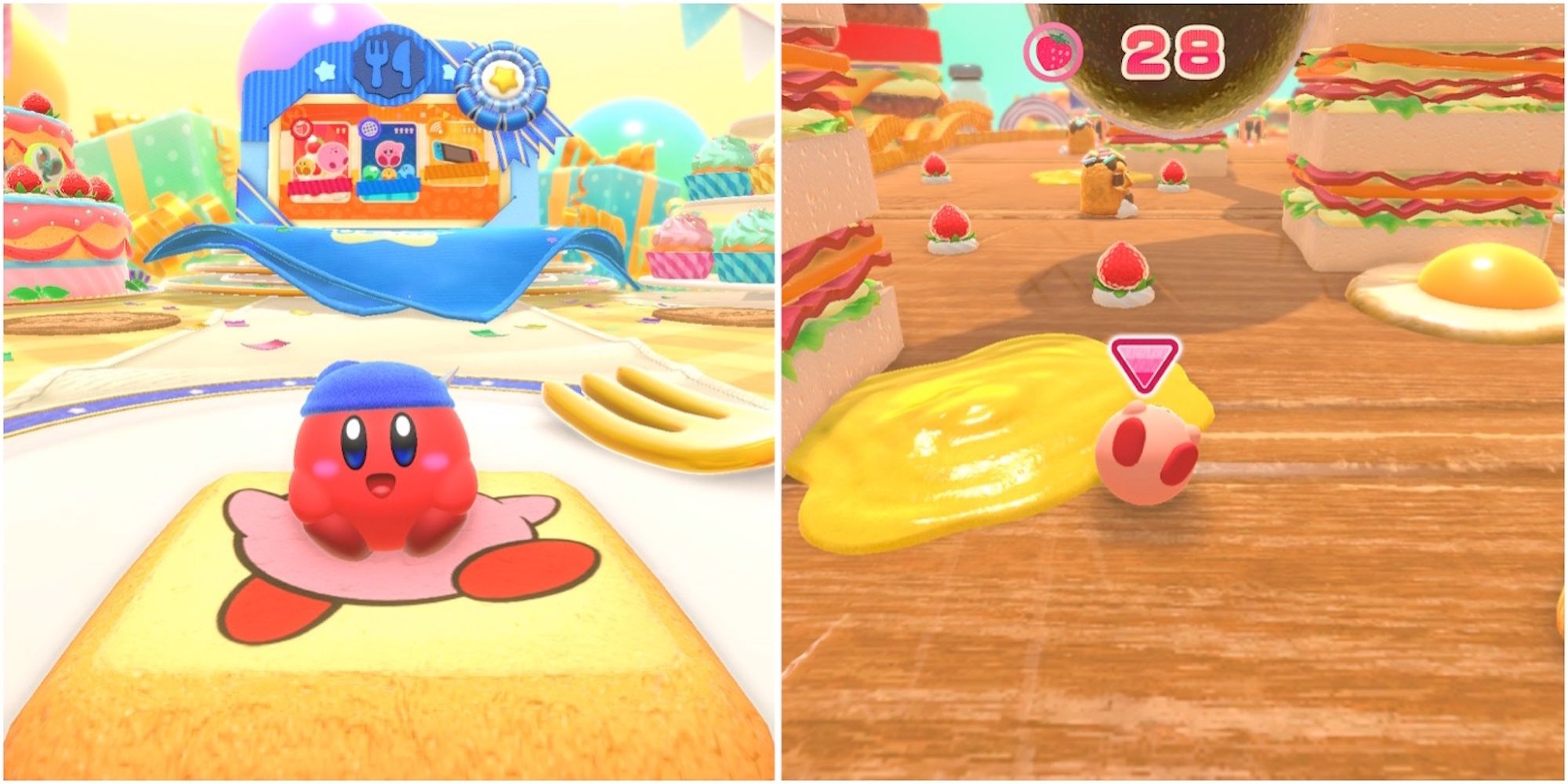 Kirby's Dream Buffet Review - Good Food, Tiny Portions - GameSpot