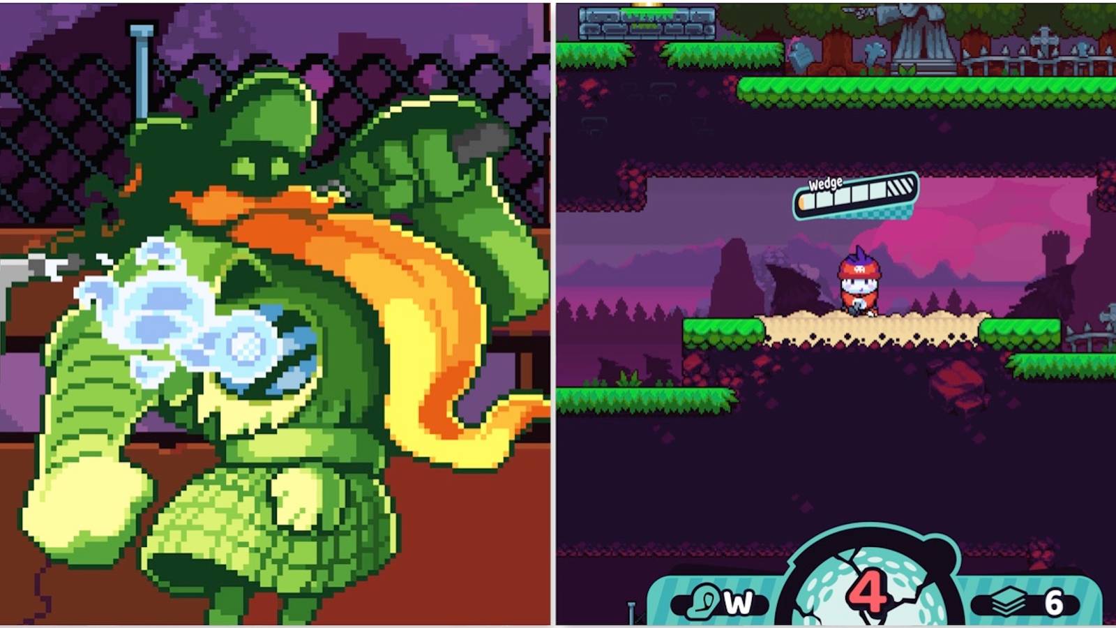 The Scotsman and playing a round of golf in Cursed to Golf