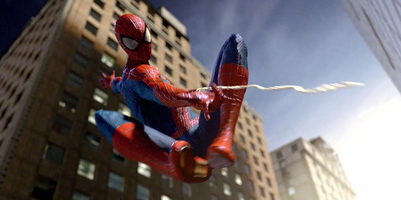 Spider-Man in action in The Amazing Spider-Man 2