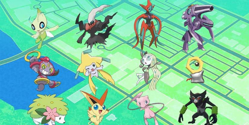 Mythical Pokemon in Pokemon GO