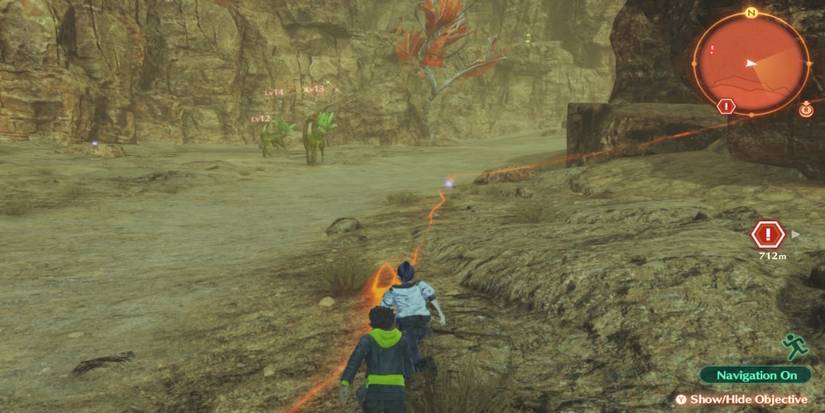 Exploring the world in Xenoblade Chronicles 3